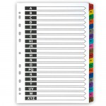 PREGRADNI KARTON A4 A-Z