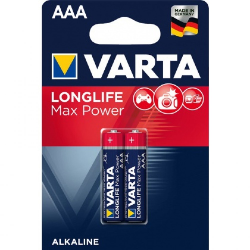 BATERIJA VARTA 1,5 V AAA MAX POWER
