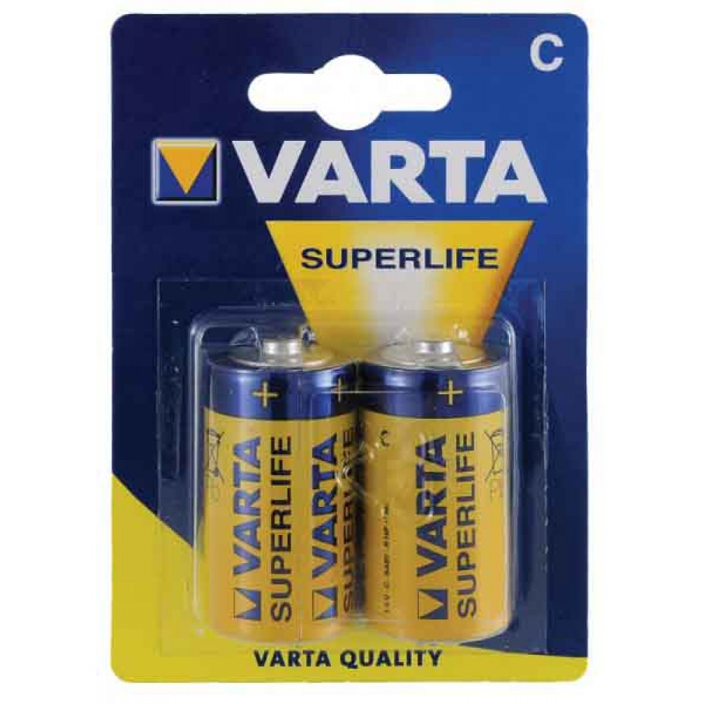 BATERIJA VARTA 1,5V SUPERLIFE R14