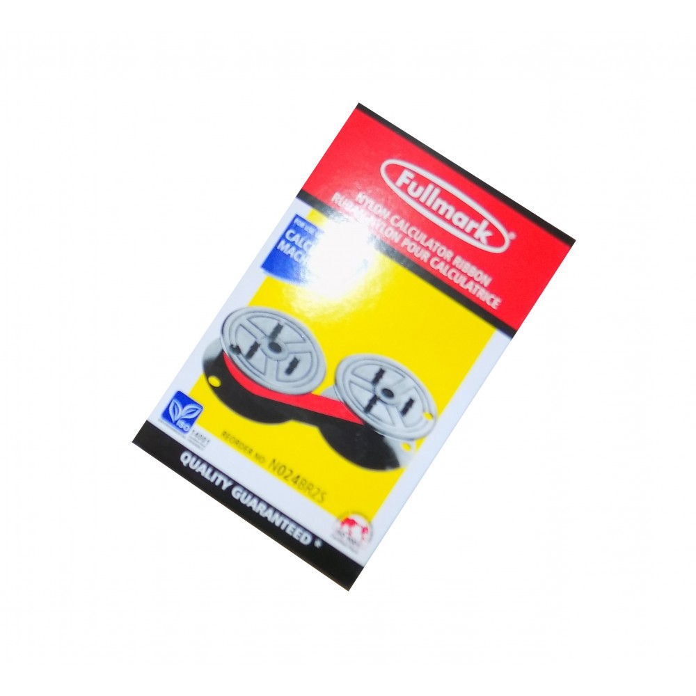 Traka za kalkulator crno/crvena