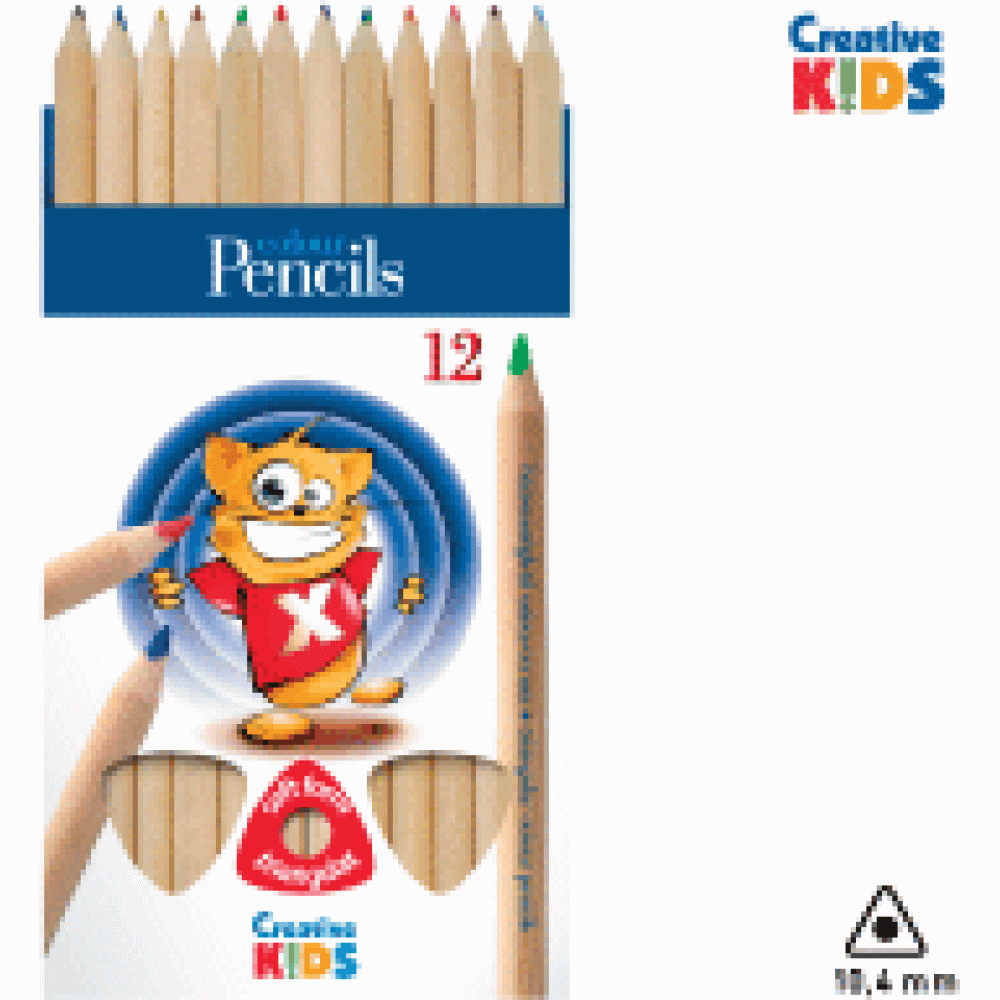 DRVENE BOJE 1/12 JUMBO CREATIVE KIDS