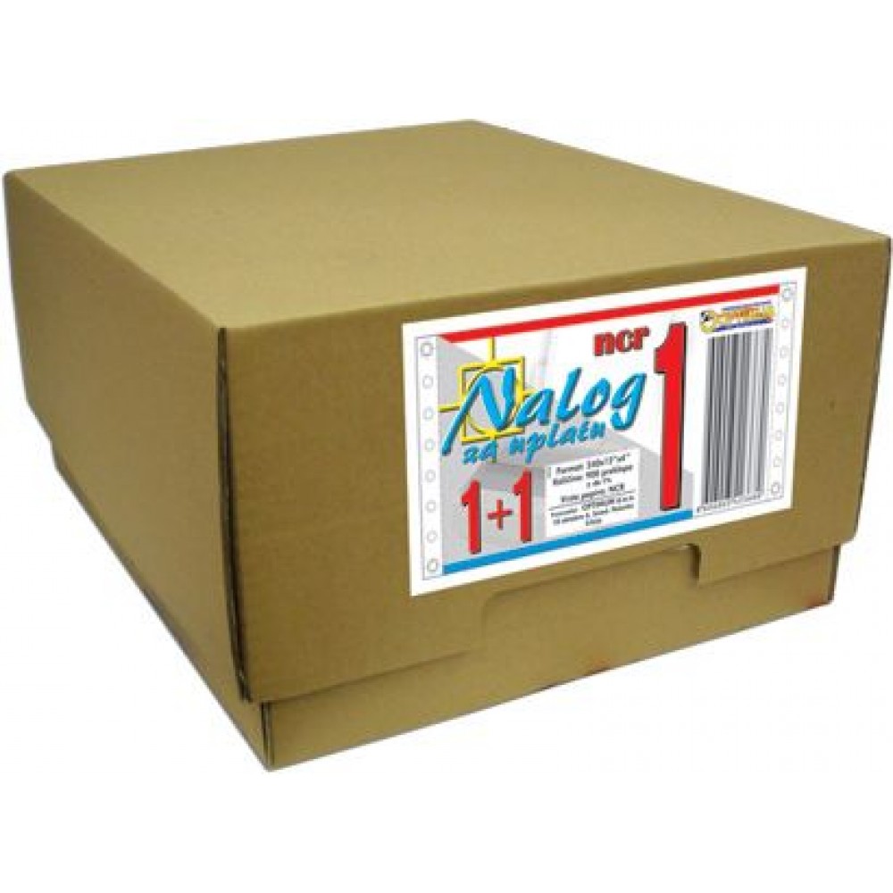 Tabulir Nalog za uplatu (obrazac 1) 1+1