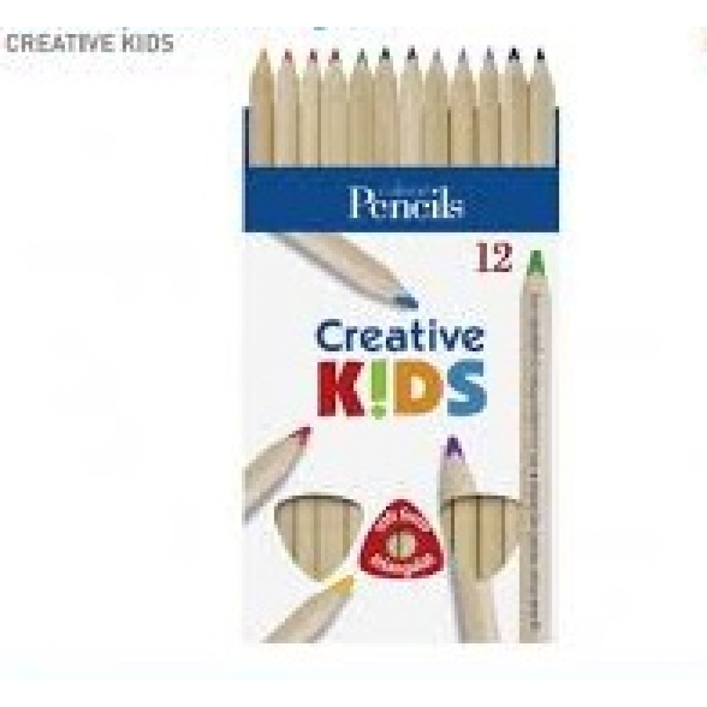 DRVENE BOJE 1/12 CREATIVE KIDS TRIANGL