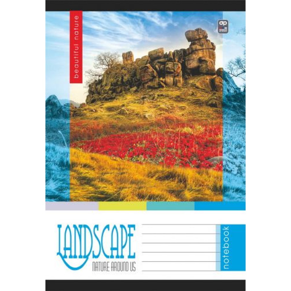 Sveska A4/52l visoki karo - mek povez 