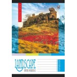 Sveska A4/52l visoki karo - mek povez 