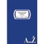Registar sveska ABECEDA A4/90l - spiralni povez