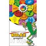 Kolaž papir 12.5x23 cm. - samolepljiv