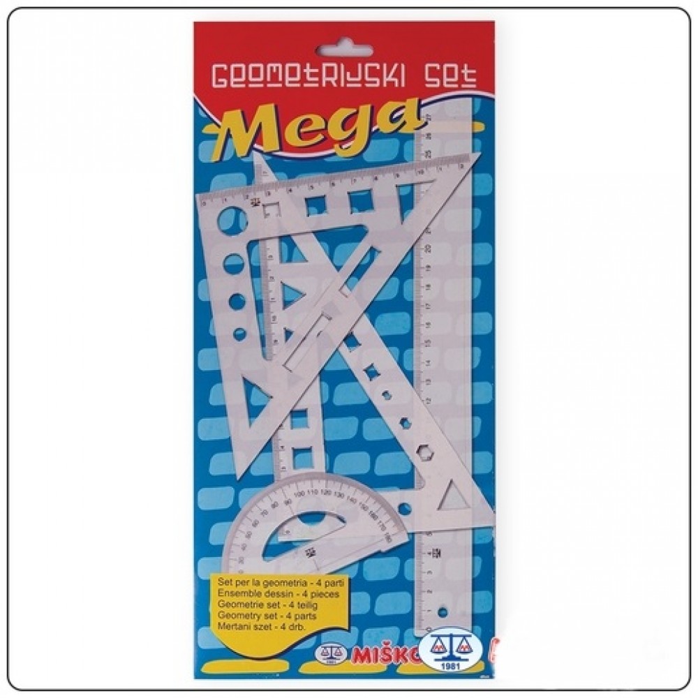 GEOMETRIJSKI SET MEGA