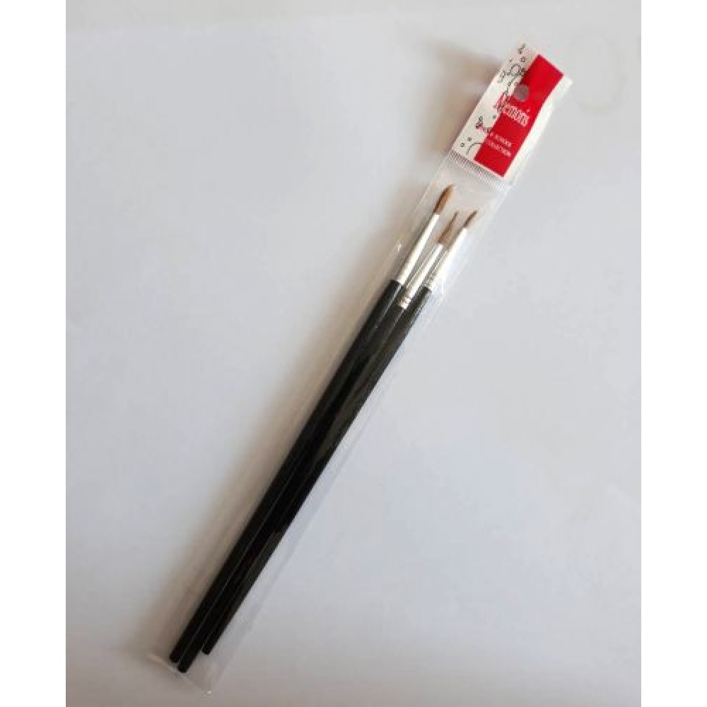 Četkica set 1/3 za vodene boje Memoris